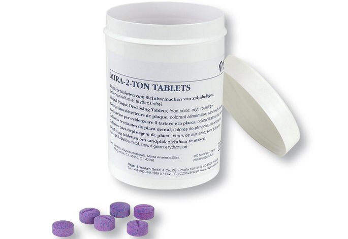 Mira-2-Tone tabletten - Verpakking, 250 stuks