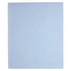 Exam Drape Sheet 40 in x 48 in Blue / White Disposable 100/Ca