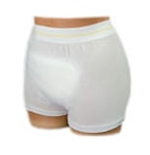 Incontinence Pant Mesh / Polyester / Spandex Large White 100/Ca
