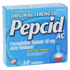 Pepcid AC Antacid Tablets 10mg Original 30/Pk