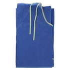 Exam Gown 42 in x 50 in Blue 2X Large / 3X Large Disposable 50/Ca