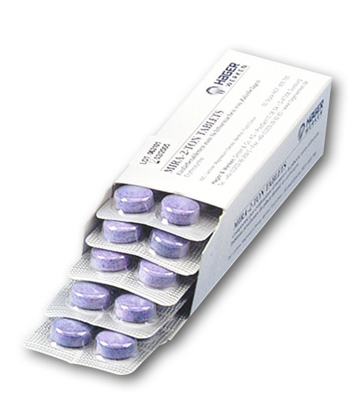 Mira-2-Tone tabletten - Verpakking, 50 stuks
