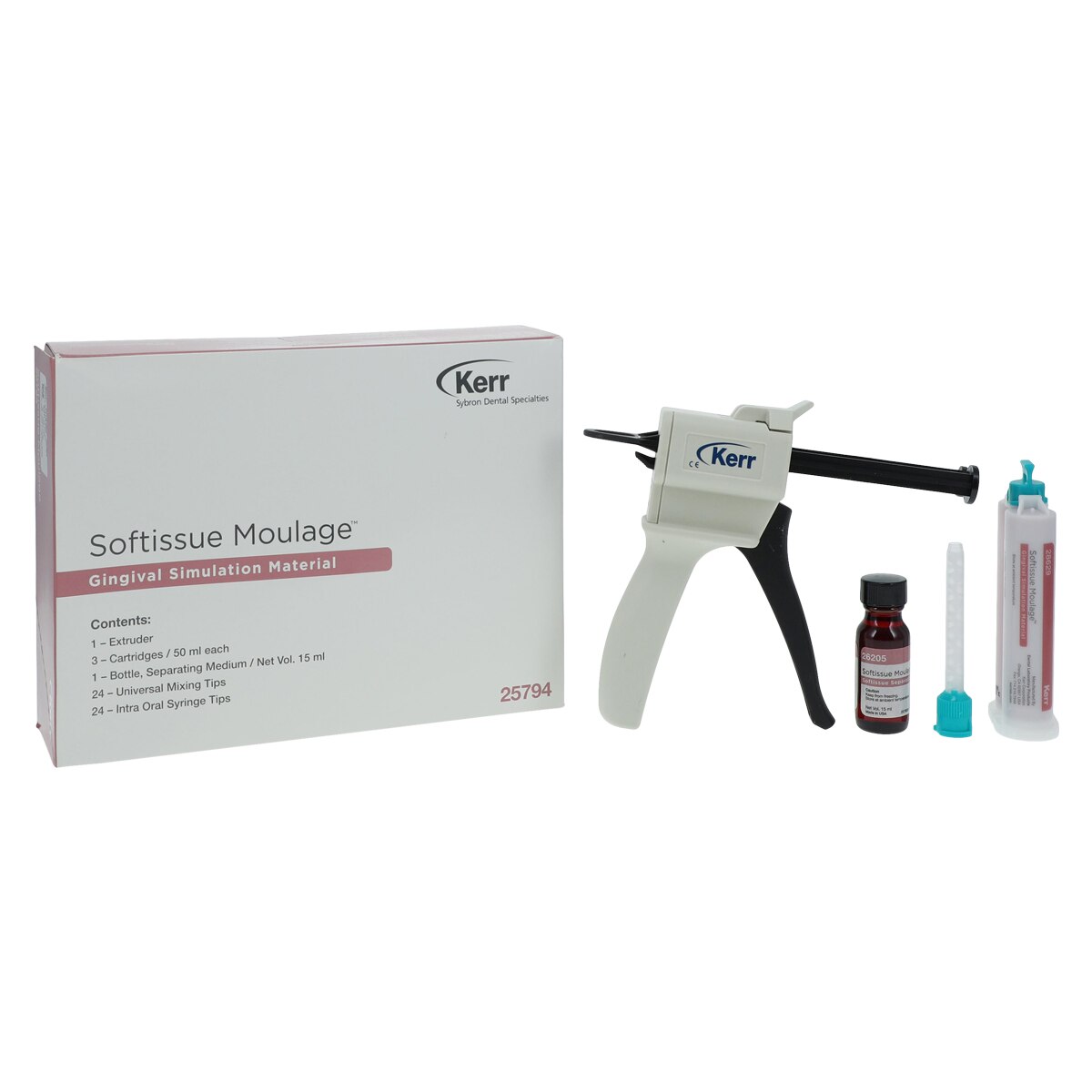 Softissue Moulage Soft Liner Reline Material Ea