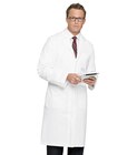 Lab Coat 3 Pockets Long Sleeves 45 in White Mens Ea
