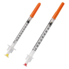 VanishPoint Insulin Syringe/Needle 30gx5/16" 1cc Orange Safety LDS 800/Ca