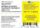 Betamethasone Valerate Topical Ointment 0.1% Tube 15gm Each