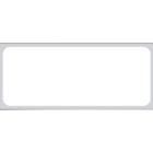 Label Coated Thermal Blank 1x2-1/2" 12 Rl/Bx