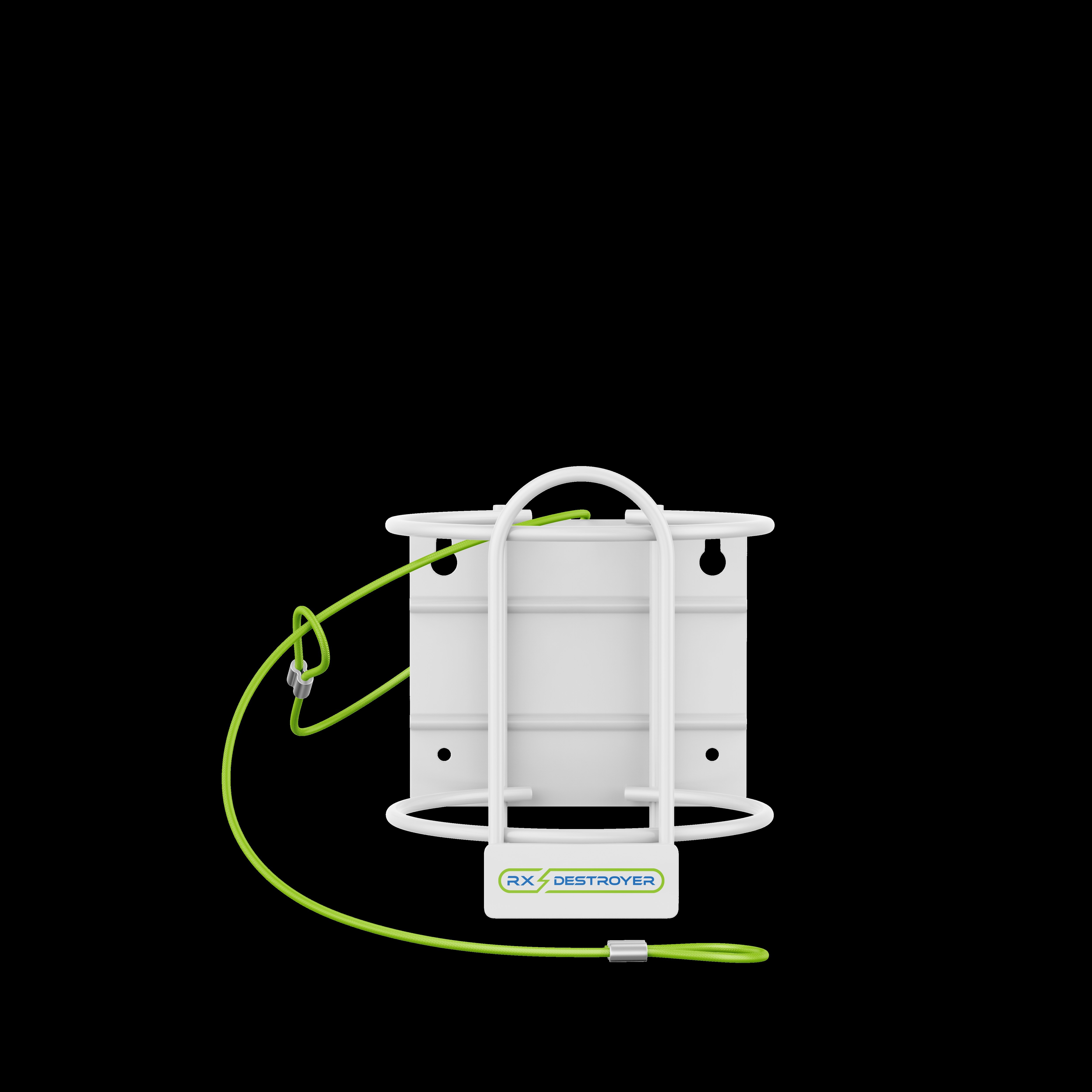 Rx Destroyer Wall Mount 64oz White Reusable Bottle Ea