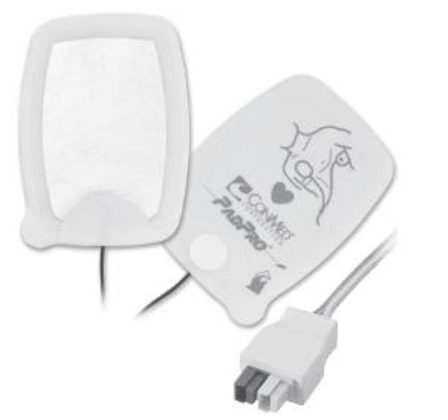 PadPro ECG/Defibrillator Pad Adult/Child New f/ Univ/Andrsn 6.1x4.5" 10/Ca