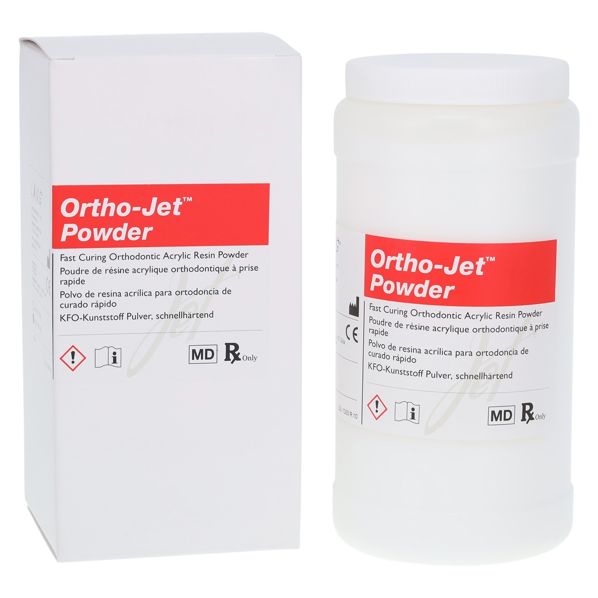 Ortho-Jet Orthodontic Resin Self Cure Clear Ea