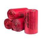 NOVA+ Biohazard Bag 1-2/10mil 30x36" Red LLDPE 100/Ca