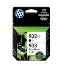 HP 933 Black/Cyan/Magenta/Yellow Cartridges (N9H62FN#140) 4/Pack 4/Pk