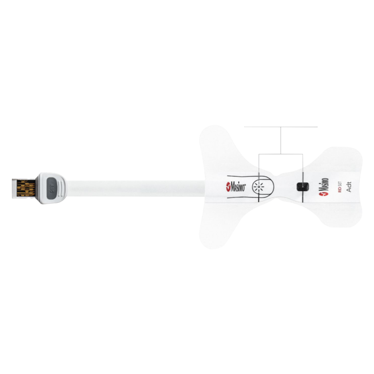 RD SET Oximeter Sensor Pediatric 20/Bx