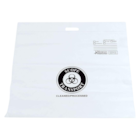 Patient Belongings Bag Clear/Black 24x20"