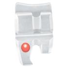 NeoLucent Plus MBT Rx Ceramic Bracket .022 UR 4/5 -7T 0A 0O With Hook 5/Pk