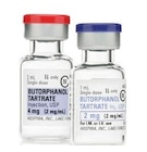 Butorphanol Tartrate Injection 2mg/mL SDV 1mL 10/Package