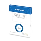 Archwire Stainless Steel Upper Braided 0.018 in x 0.025 in 10/Pk
