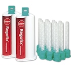 Regofix transparant - 2 x 50 ml en 12 mengtips groen