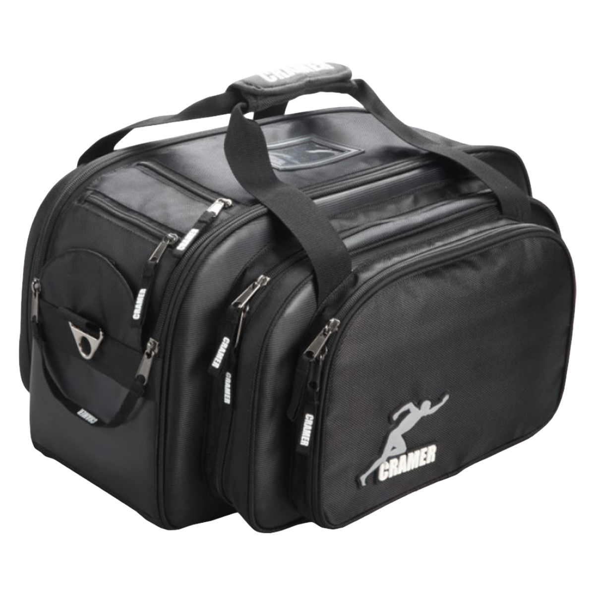 Tuf-Tek Super Athletic Trainer Bag 17.75x15x10.5" Black Zipper Closure 2 Tp Hndl