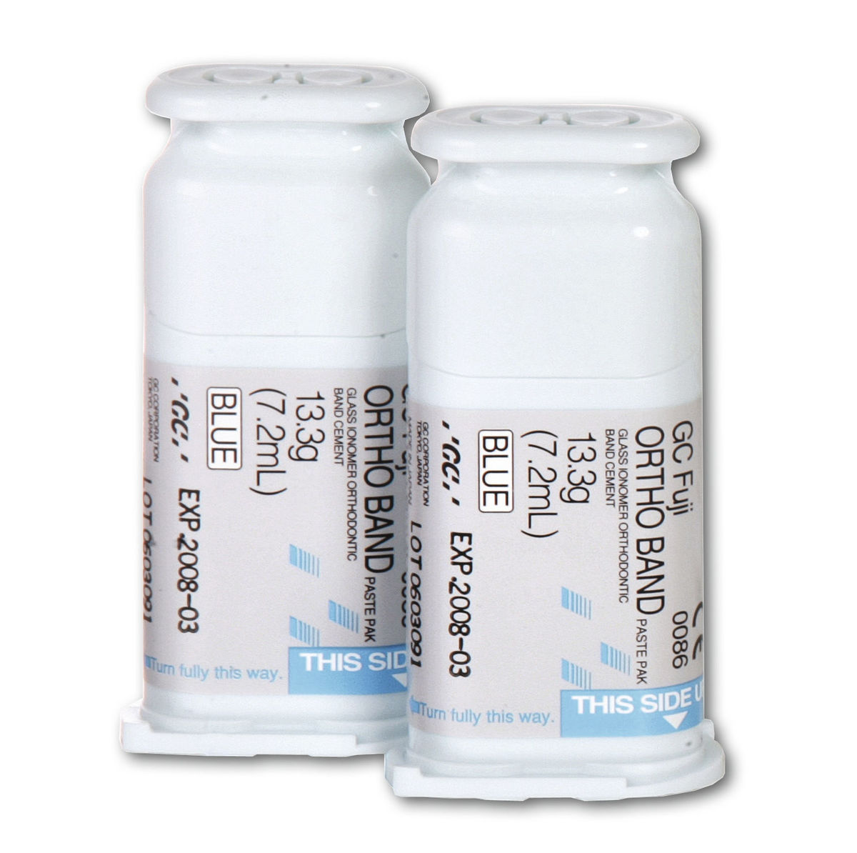 Fuji ORTHO Band Paste Pak - Navulling, 2x 7,2 ml (13,3 g)