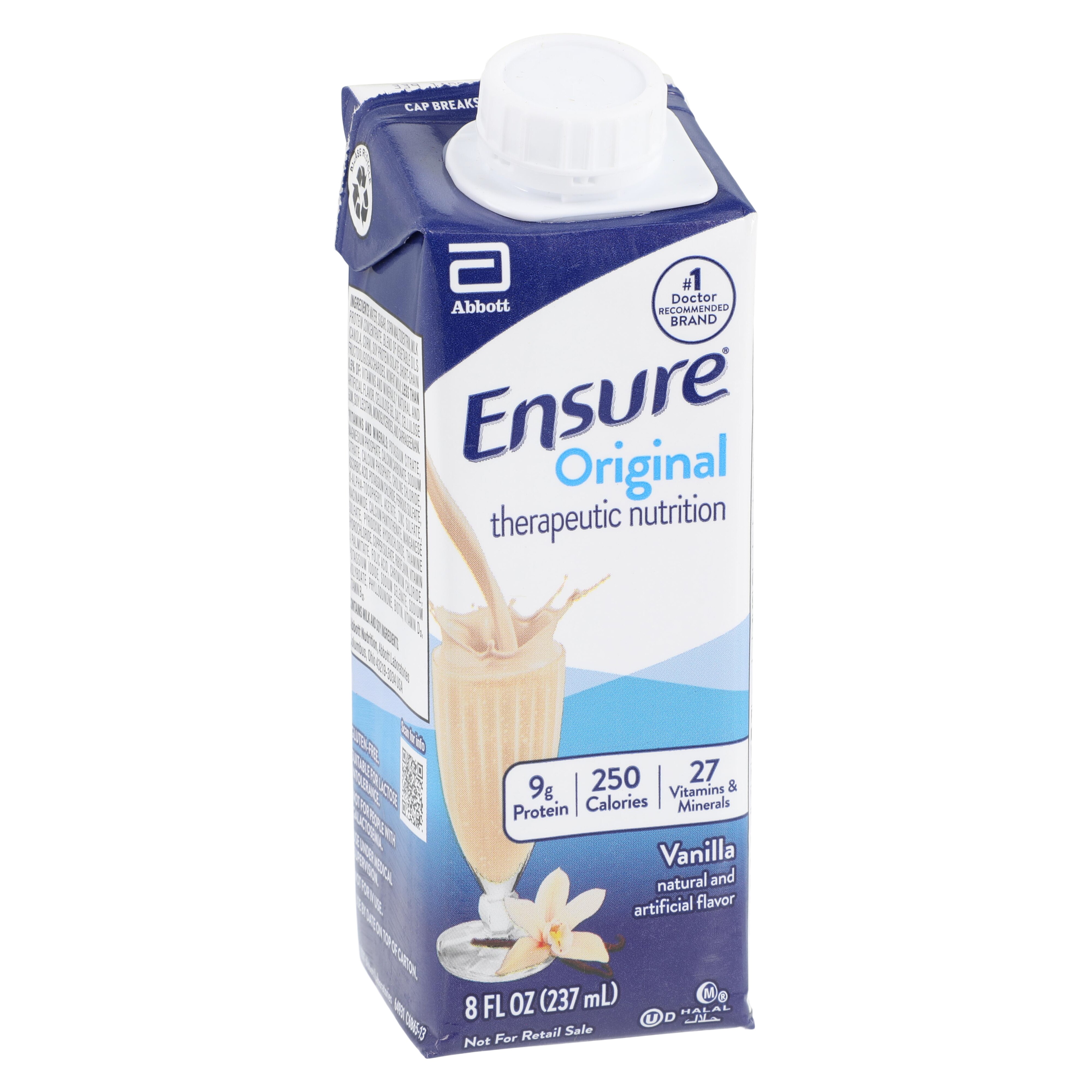 Ensure Original Drink Shake Vanilla 8oz Carton 24/Ca