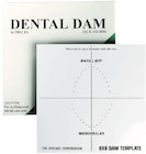 Hygenic Dam Template - Mal voor 6 x 6 cofferdam