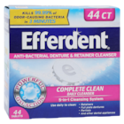 Efferdent Denture Cleanser Tablets 44/Bx