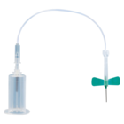 Venous Blood Collection Needle 21gx19mm Green Safety 100/Ca