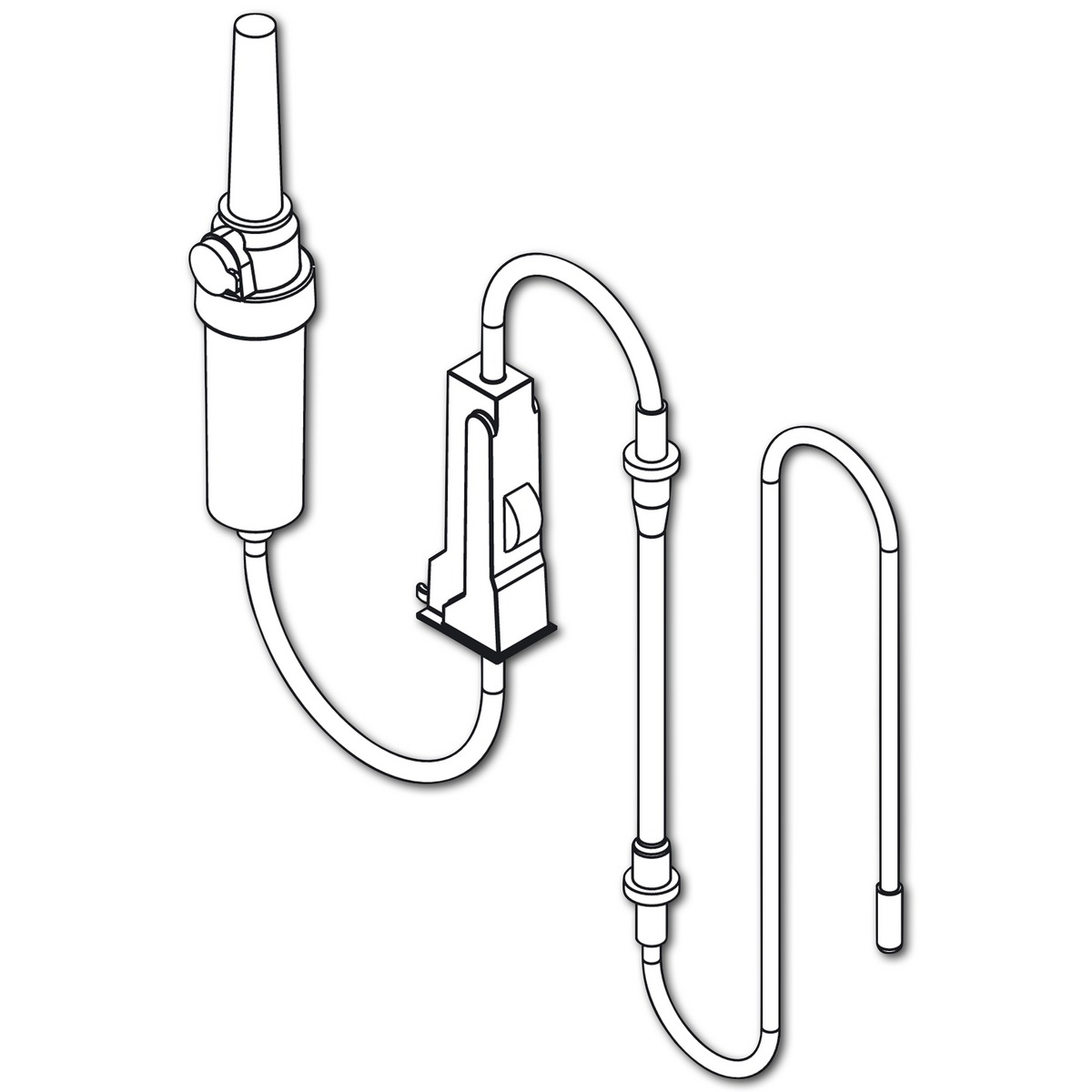 Irrigatieslangen set Implantmed SI 95 - 1,8 meter - Ref. 4363600 - Verpakking, 6 stuks