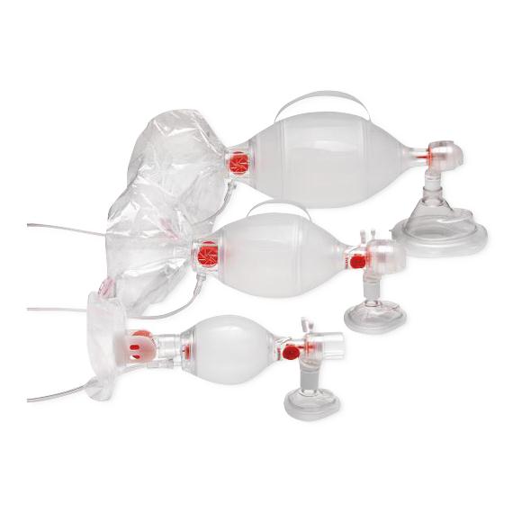SPUR II Bag Resuscitator Adult Disposable 6/Ca