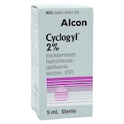 Cyclogyl HCl Ophthalmic Solution 2% Bottle 5mL Each