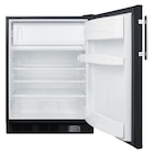 Summit General Purpose Refrigerator/Freezer 5.1 Cu Ft Solid Door 36 to 46F Ea