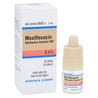 Moxifloxacin HCL Ophthalmic Solution 0.5% Bottle 3mL Each