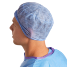 Surgical Cap One Size Fits Most Blue 600/Ca