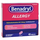 Benadryl Ultratabs 25mg 48/Bx