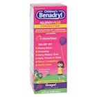 Benadryl Children Allergy Liquid 12.5/5mg Grape 4oz/Bt