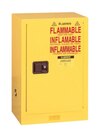 Sure-Grip EX Flammable Safety Cabinet Epoxy/Polyester Coated Yellow Each