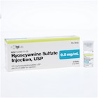 Hyoscyamine Sulfate Injection 0.5mg/mL SDV 1mL 5/Package