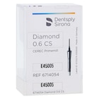 CEREC Primemill Diamond CS Milling Bur 0.6 mm For CEREC 6/Pk