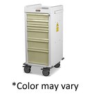 Anesthesia Cart 23.5x20x46" (4) 5" Swivel Caster (6) Drawer Key Lock