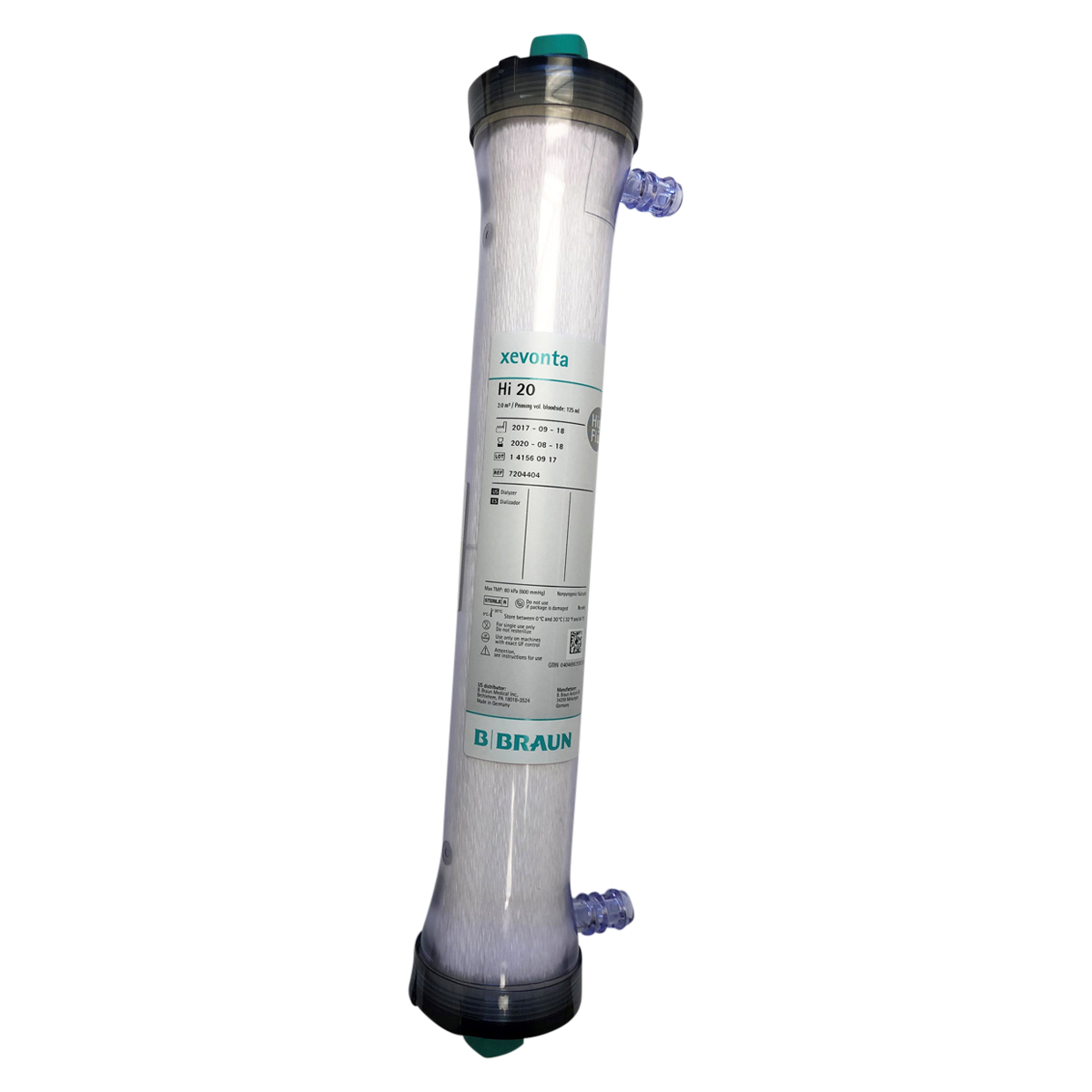 Dialyzer Xevonta Single Use 1.8m2 20/Ca
