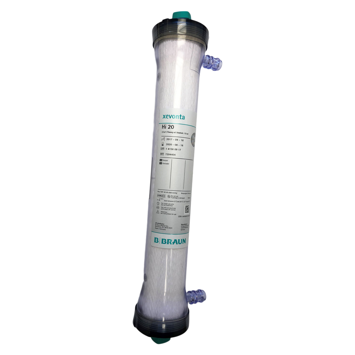 Dialyzer Xevonta Single Use 2.0m2 20/Ca