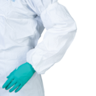 Bio-Clean D Sleeve Cover PE Coated Polypropylene Universal White 90/Ca