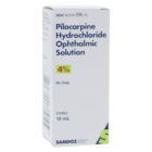 Pilocarpine HCl Ophthalmic Solution 4% Bottle 15mL Each