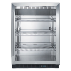 Summit General Purpose Refrigerator 5 Cu Ft Glass Door 36 to 43F Ea