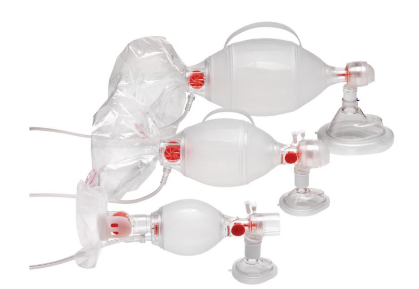 SPUR II Resuscitator Reservoir Bag Medium Adult 6/Ca