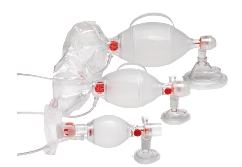 SPUR II Respirator Reservoir Bag Adult Medium Single Patient Use 6/Ca