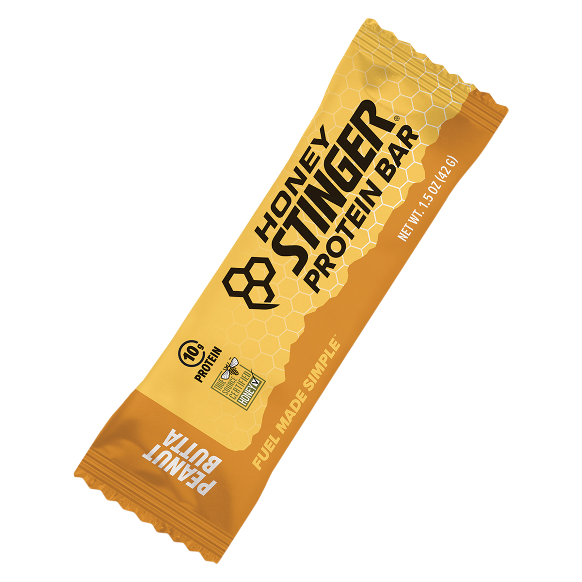 Honey Stinger Protein Bar Peanut Butta 1.5oz Individually Wrapped 15/Bx