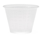 Medicine Graduated Cup Plastic Clear 1 oz Disposable 100/Pk