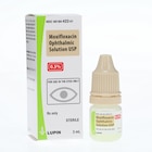 Moxifloxacin HCL Ophthalmic Solution 0.5% Bottle 3mL Each